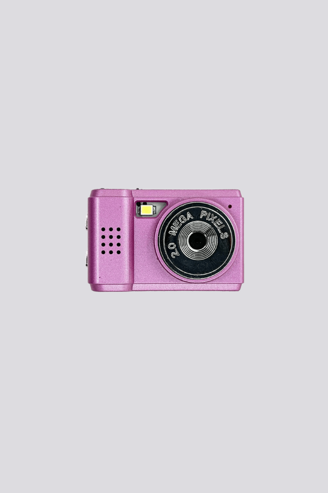 Mini Câmera retro com tela cmos