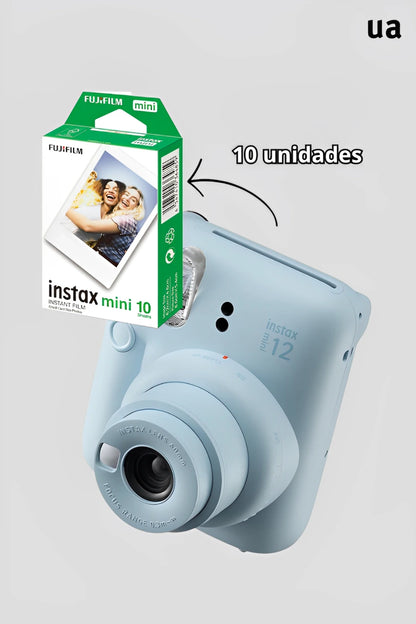Câmera Polaroid Urban Instax Mini 12 (Fotográfica com Flash Automática)