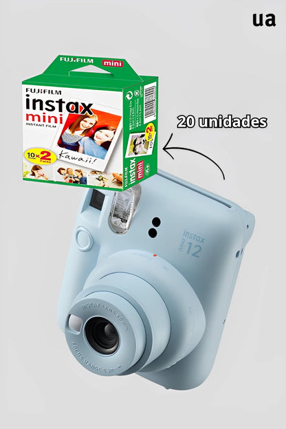 Câmera Polaroid Urban Instax Mini 12 (Fotográfica com Flash Automática)