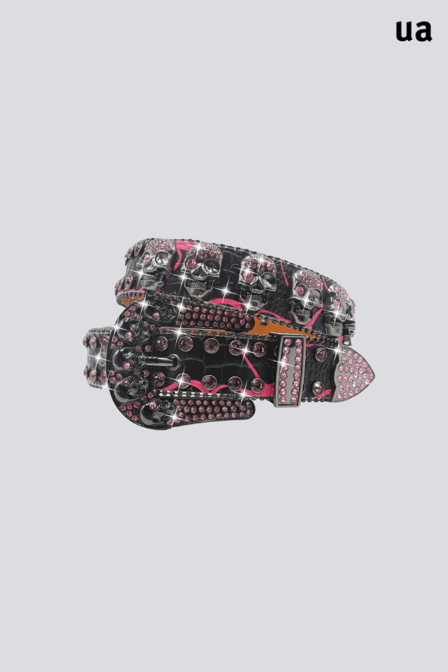 Cinto de strass feminino e masculino