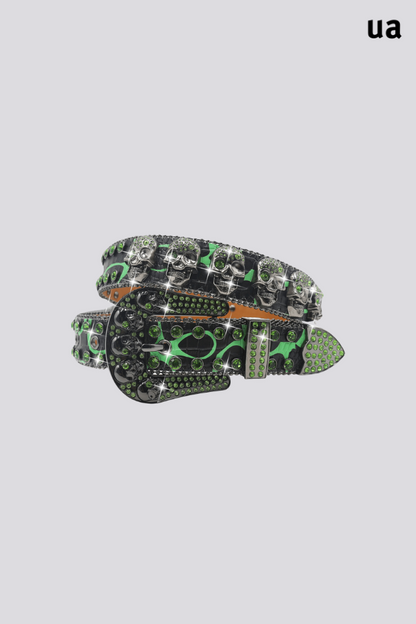 Cinto de strass feminino e masculino