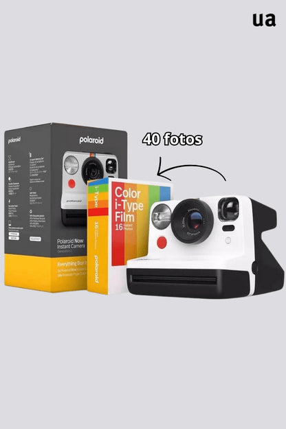 Câmera Polaroid Urban Foco Automático i-Type com impressão Instantânea